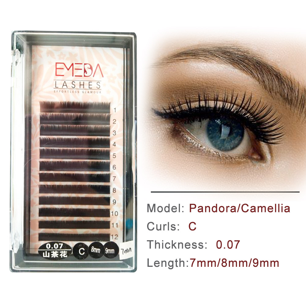Camellia eyelash faux mink lash extensions JH31